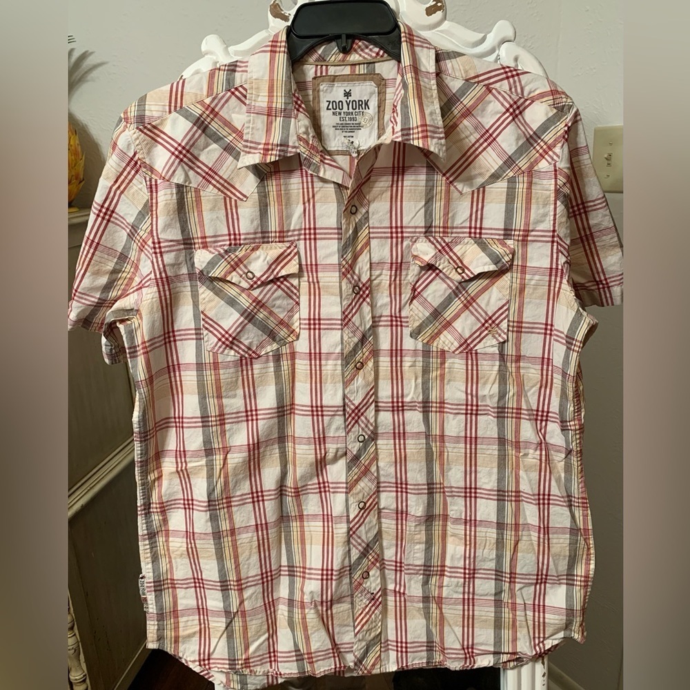 🐯🐯🐯3 for 12$🐯🐯🐯Mens Zoo York SS Button Down